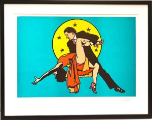 Peter Thoen - Dancing under Moonlight - Serigrafia