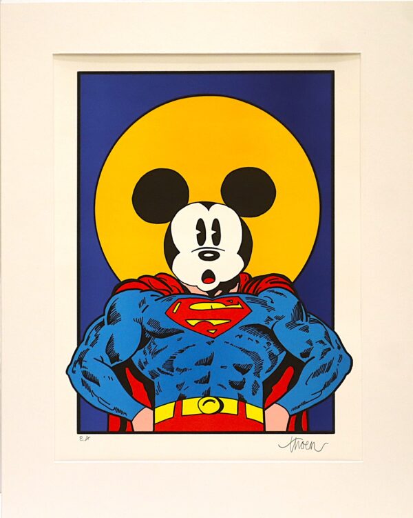 Peter Thoen - Super Mickey - Serigrafia