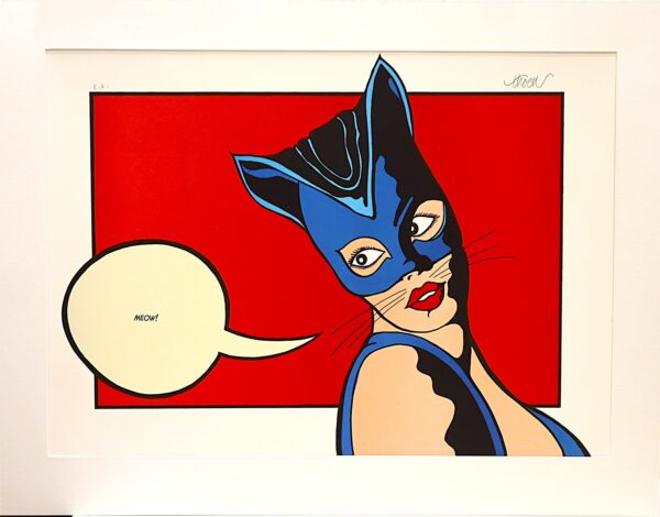 Peter Thoen - Cat Woman II - Serigrafia