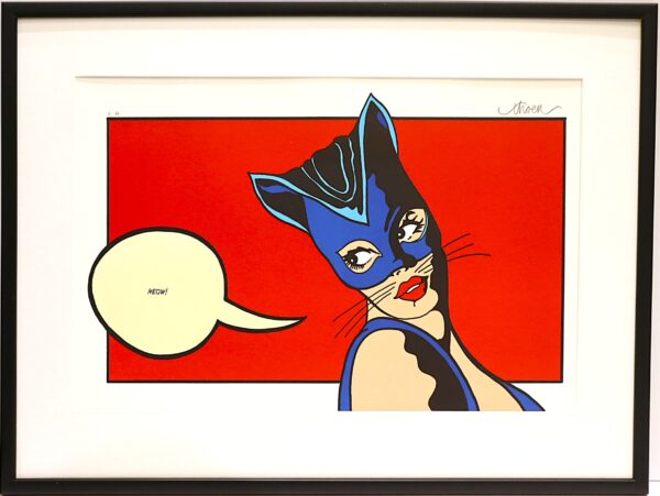 Peter Thoen - Cat woman - Serigrafia